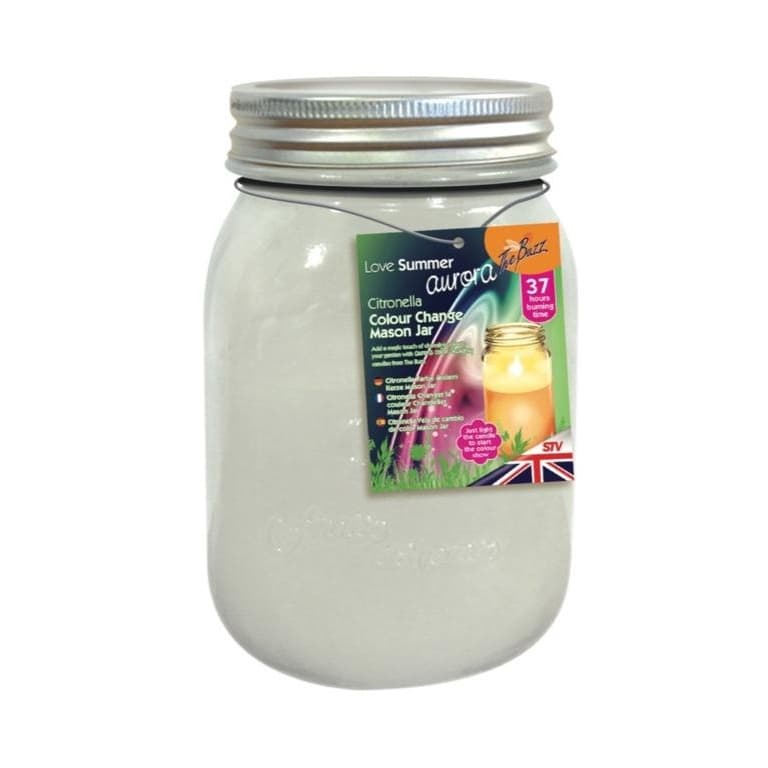 The Buzz Citronella Colour Changing Candle