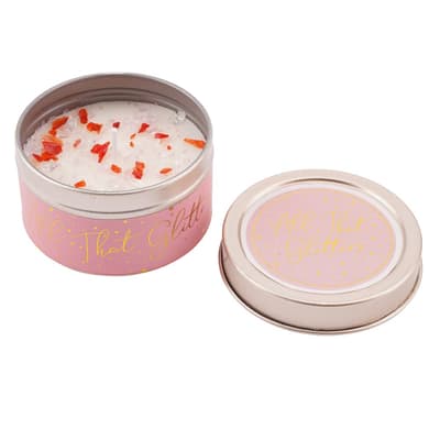 CGB Giftware All That Glitters Tin Candle