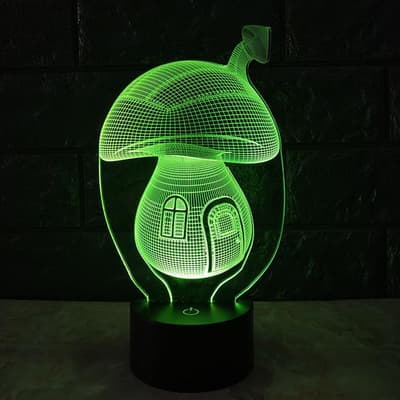 3 D svamp led
