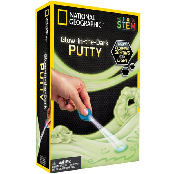 National Geographic Glow-in-the-Dark Putty (ENG)