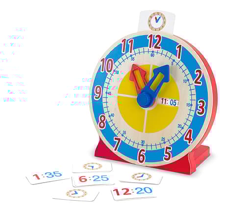 Turn and Tell Clock, Lær klokka, Melissa & Doug