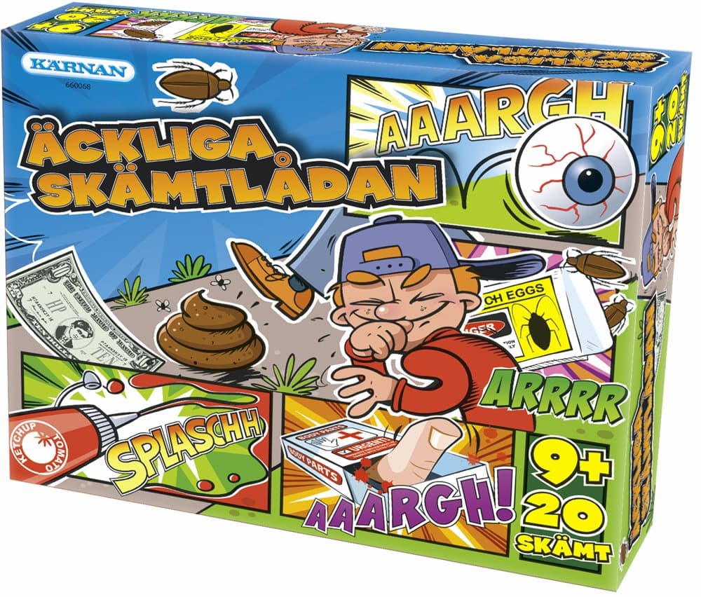 Äckliga Skämtlådan, Kärnan