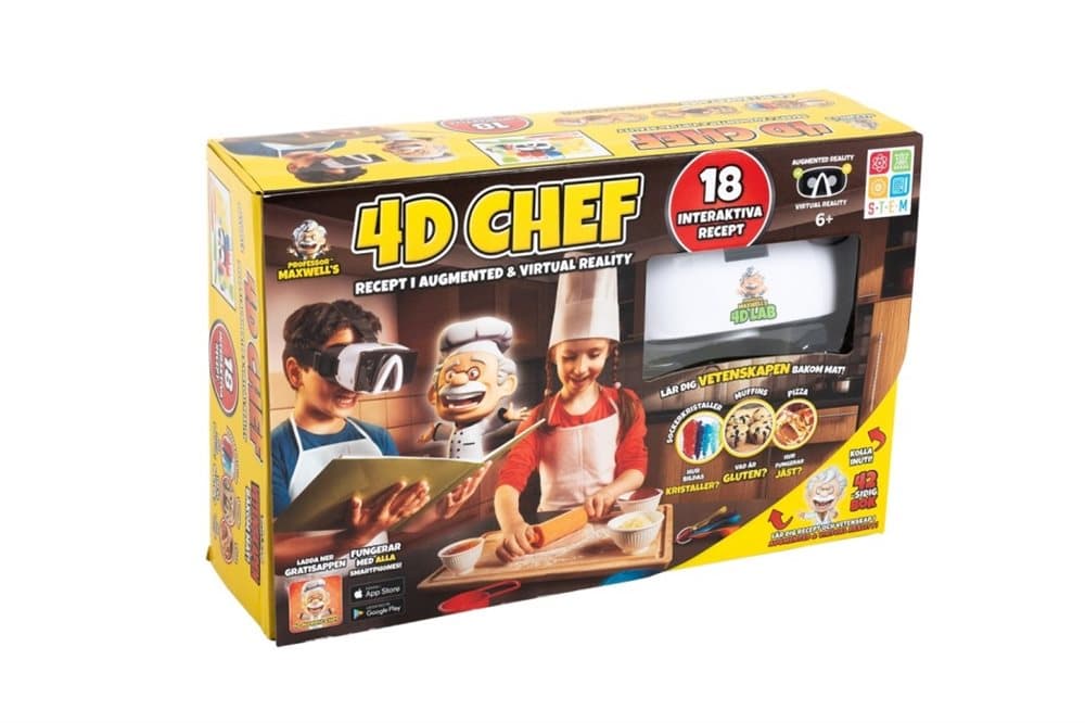4D CHEF Interaktiv experimentlåda matlagning(SE)