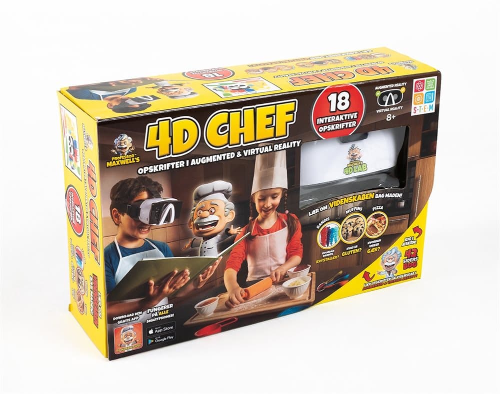 4D CHEF Interaktiv experimentlåda matlagning (NO)
