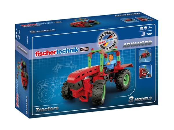 fischertechnik 544617, Multifärg, Traktor, 7 År, 130 styck, 280 mm, 65 mm