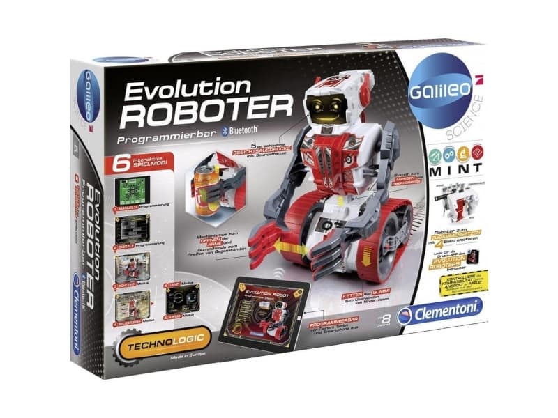 Clementoni Robot byggesæt Galileo Evolution Roboter Byggesæt, Spil-robot 38115456