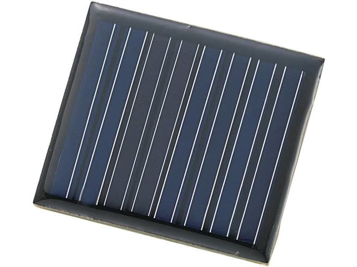 Conrad YH-39X35, 4 V, 0,035 A, Polykrystallinsk silisium, Svart, 35 mm, 39 mm