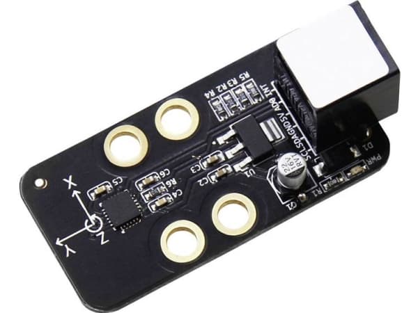 Makeblock Me 3-Axis Accelerometer and Gyro Sensor, Programmable toy accelerometer, Svart, CE, Makeblock, mBot v1.1 mBot Ranger, 48 mm