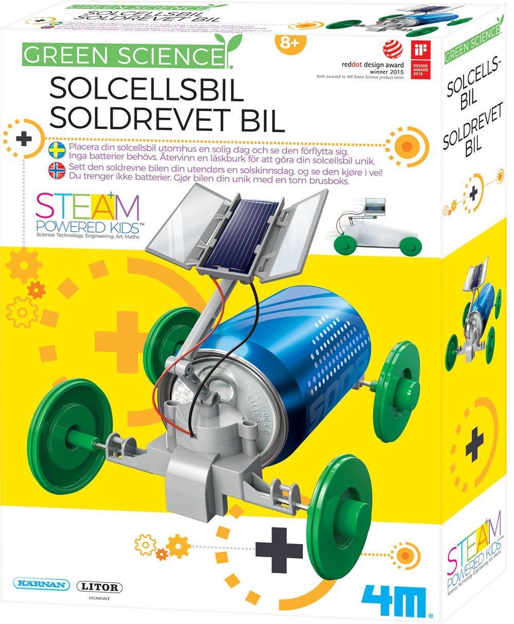 4M Solcellbil, Experimentlåda (SE/NO)