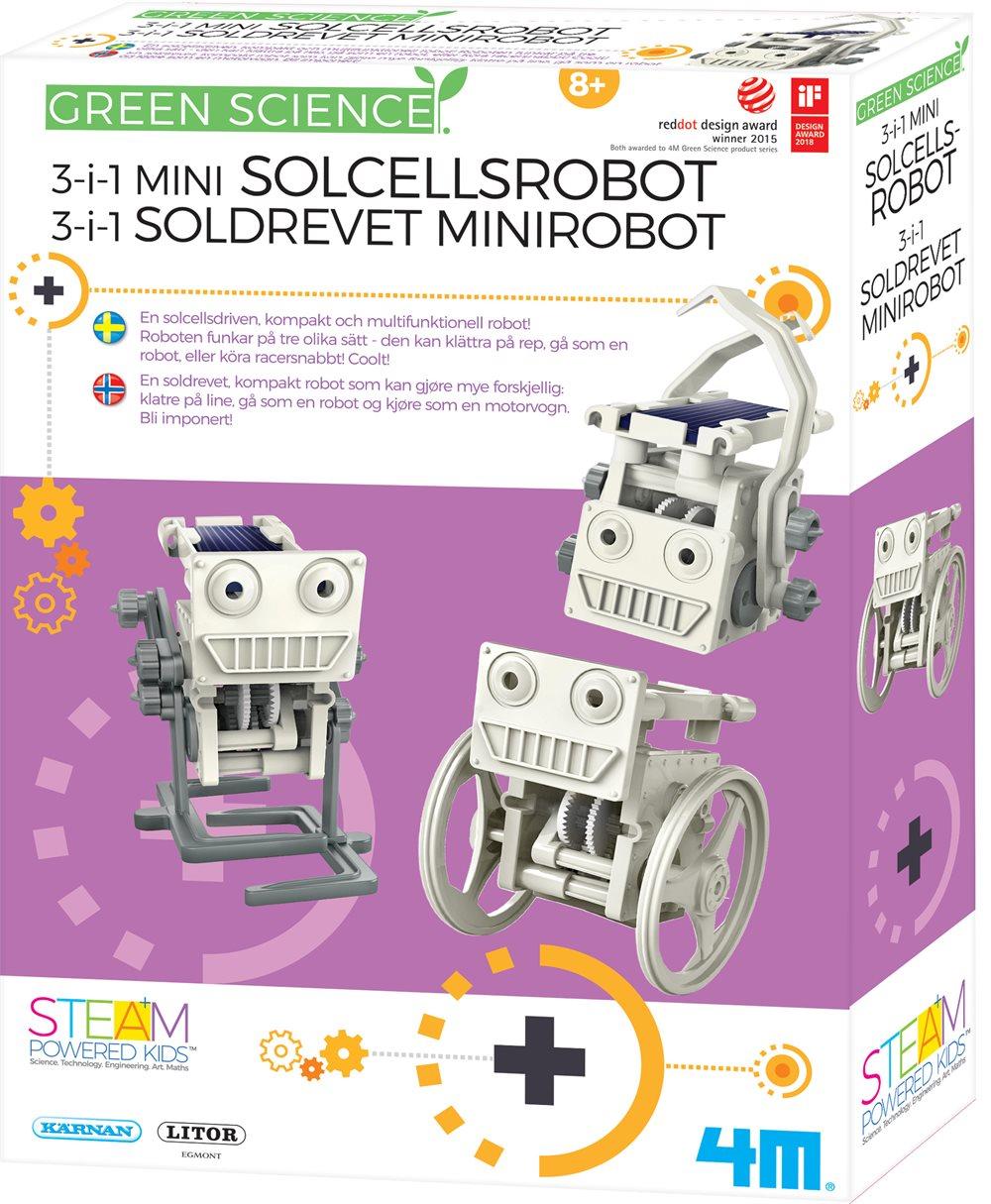 4M 3-I-1 Solcellsrobot, Experimentlåda (SE/NO)