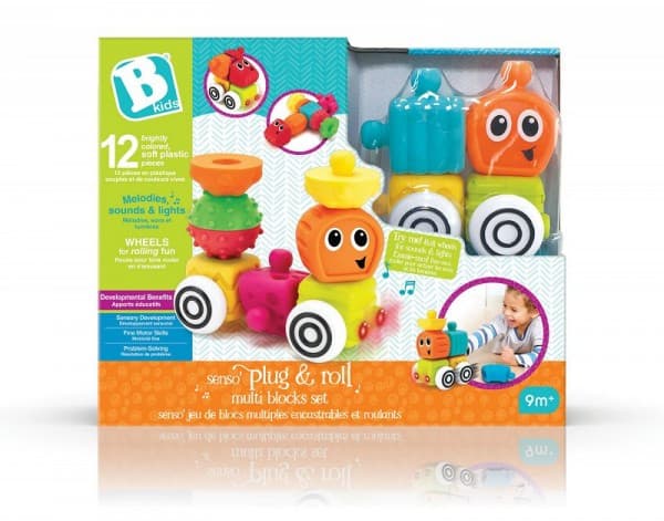 B-Kids Set of sensory blocks