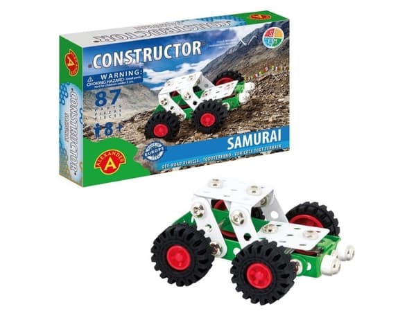 Off-road bil Metal Konstruktionsbyggesæt - Samurai