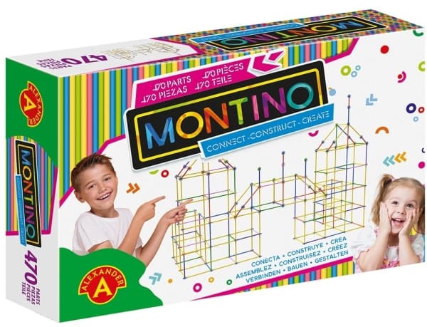 Montino 470 Byggleksaker (470 bitar)