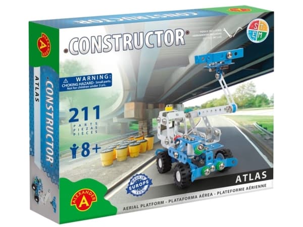 Kran Metal Konstruktionsbyggesæt - Atlas