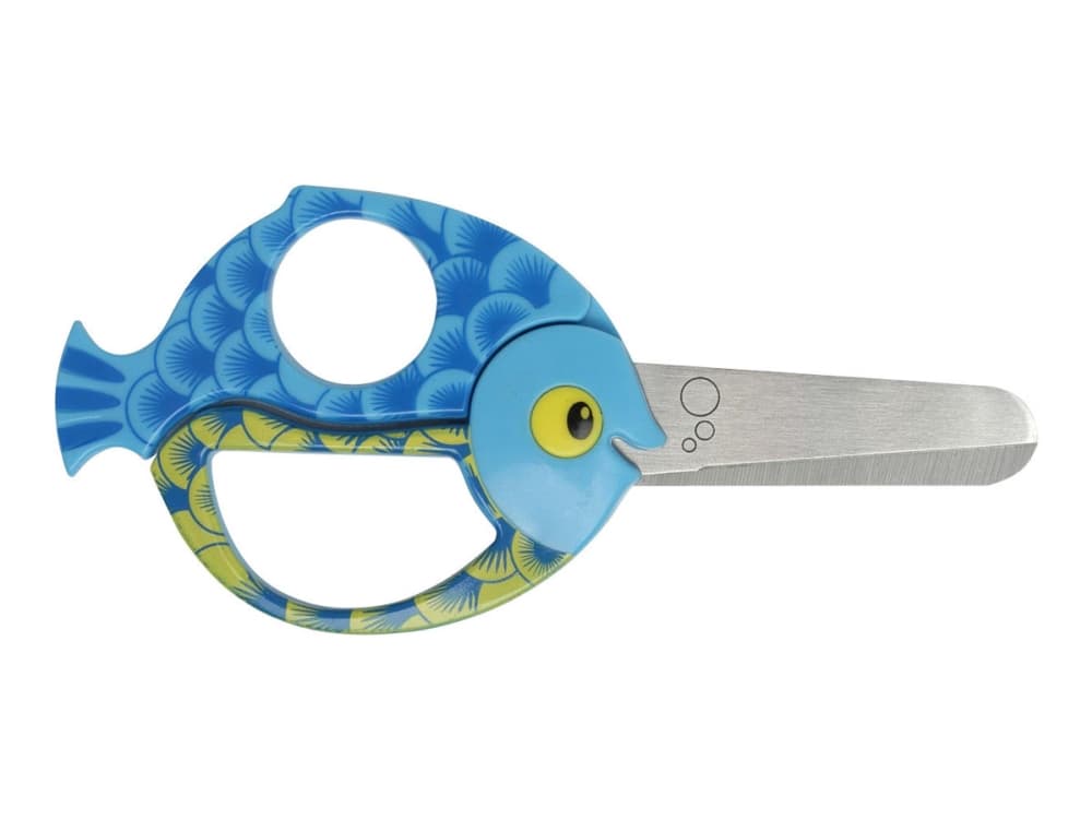 Fiskars Kids Animal Scissors - Fish - Sax - 130 mm