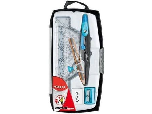Maped Compass Metal open with pencil 8 pcs. mix MAPED
