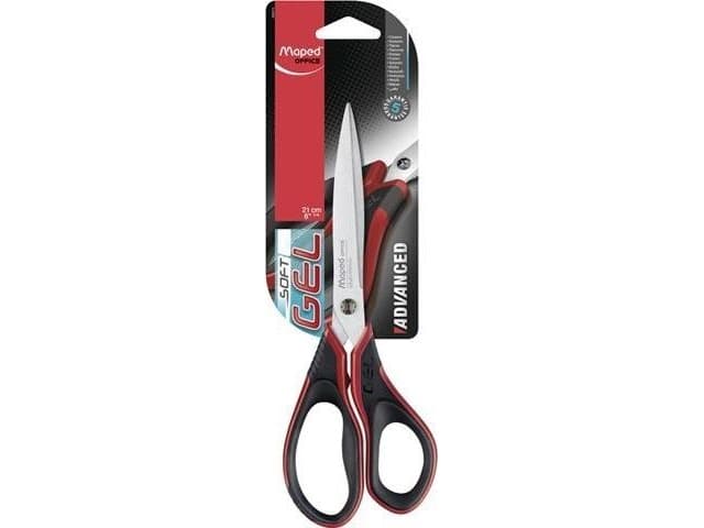 Maped Scissors Advanced Gel 21cm asymmetrical bls MAPED