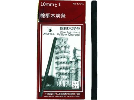 Maries Carbon naturell 5 stk/10mm