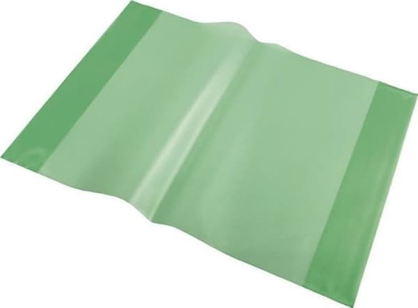 Panta plastdeksel for A5 PP notatbøker, grønn (10 stk), universal