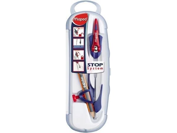 Maped Compass Stop System with pencil (241365)