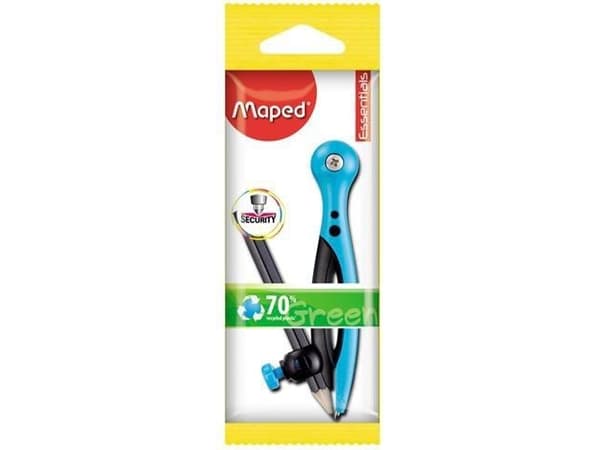 Maped Cyrkiel Essentials + Ołówek flow pack MAPED - 165750