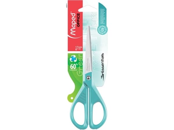 Maped Ekologiset sakset Essentials Vihreä pastelli 17cm