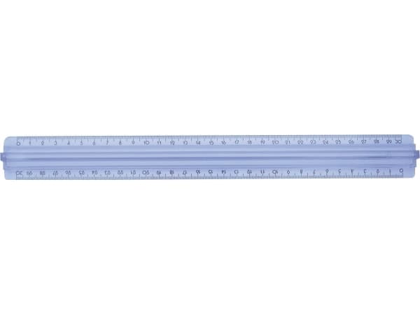 Pratel linjal 30 cm dobbel (1019 PR)