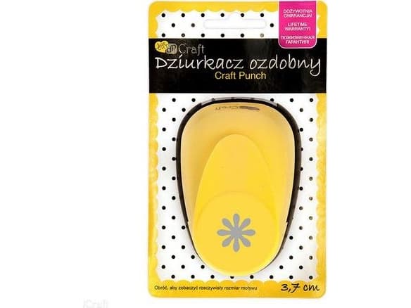 Punch Staples Decorative hole puncher 3.7 cm daisy