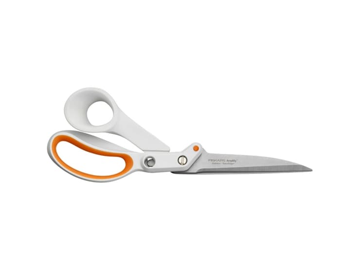 Fiskars 1005225, Rakt snitt, Single, Orange, Vit, Rostfritt stål, Högerhänt, Halvförskjuted handtag
