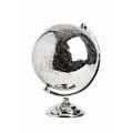 Jordglob H: 36 cm Silver