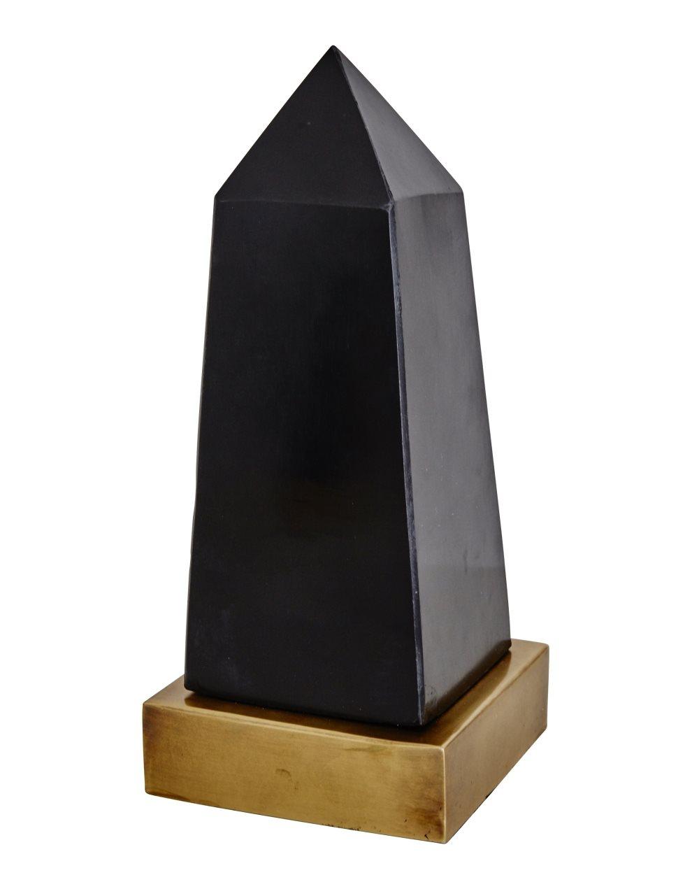 Day Home Dekoration Obelisk 30 cm Svart