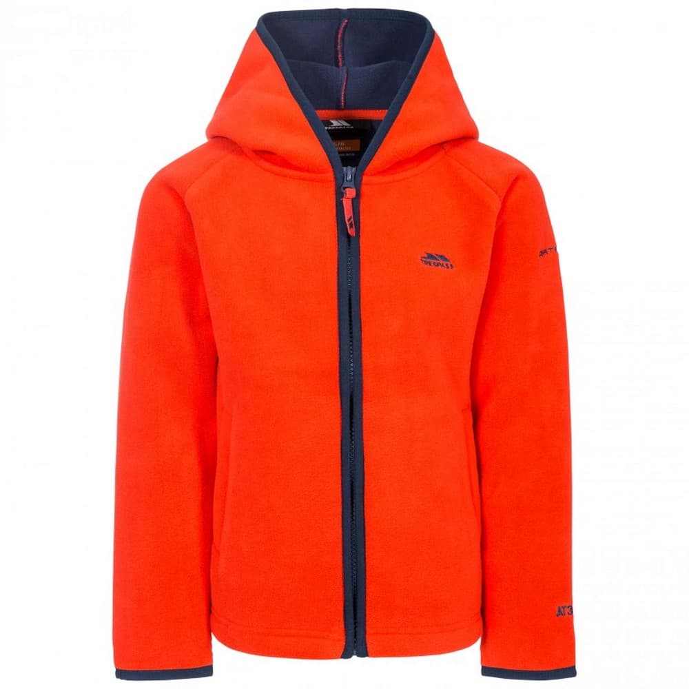 Trespass Unisex Kids Mast Hooded Fleece