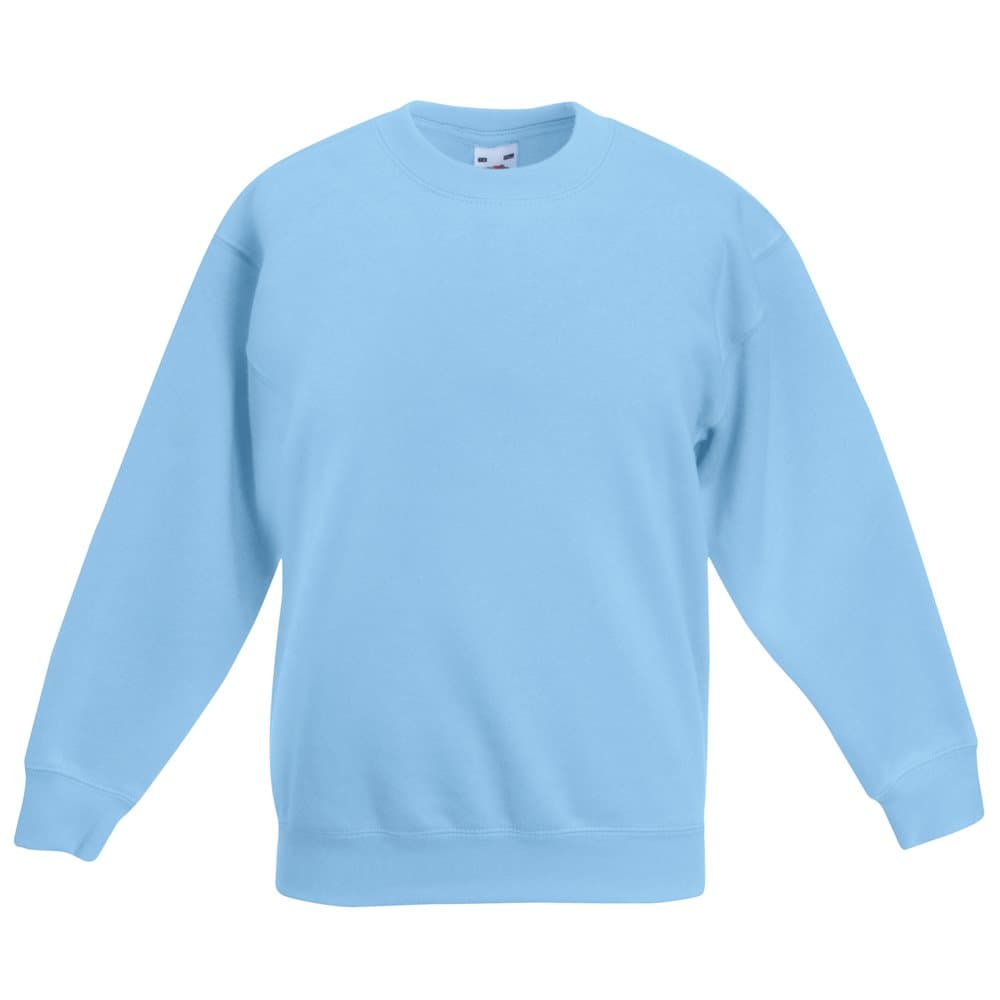 Fruit Of The Loom Kids Unisex Classic 80/20 Set-In Sweatshirt (Pack of 2)