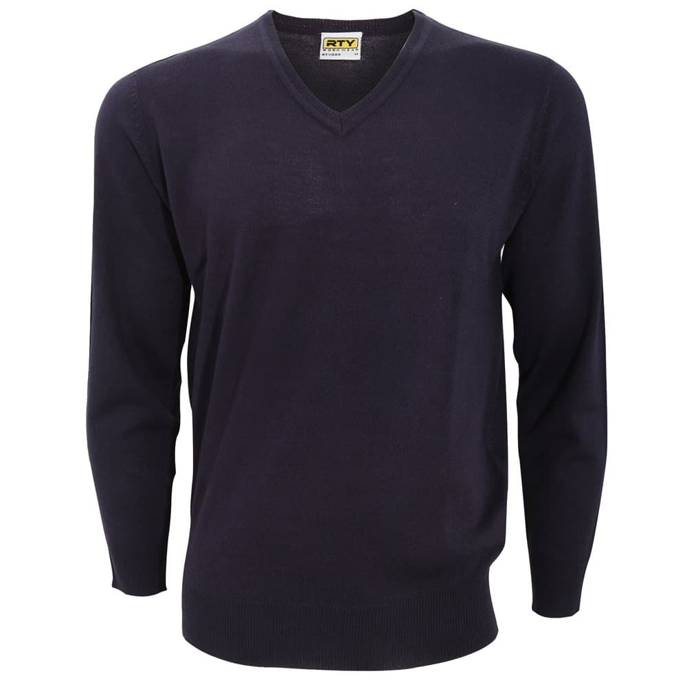 RTY Workwear Mjuk Soft Feel-tröja för män
