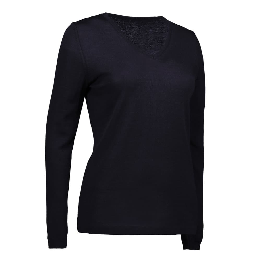 ID Classic Womens/Ladies V-Neck Pullover