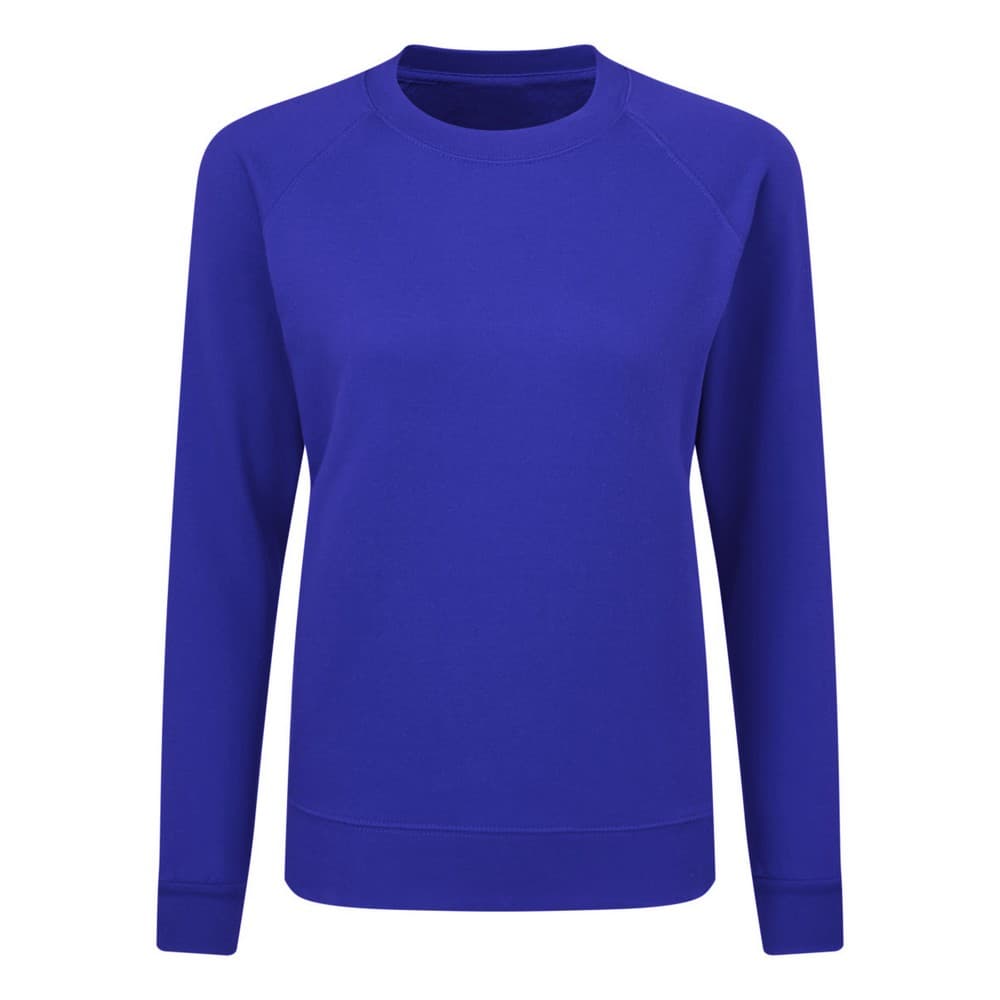 SG Ladies/Womens Raglan Sleeve Crew Neck Sweatshirt