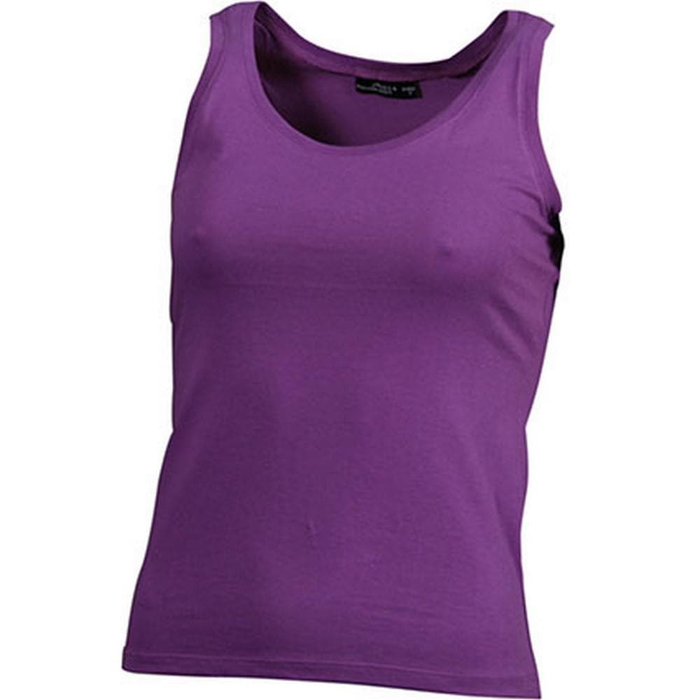 James and Nicholson Womens/Ladies Cotton Tank Top