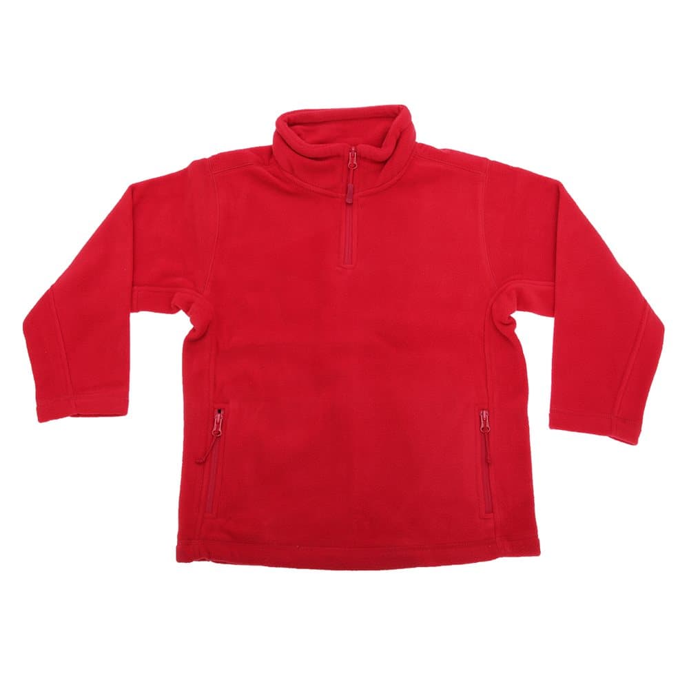 Jerzees Schoolgear Childrens/Kids Unisex 1/4 Zip Outdoor Fleece Top (Pack of 2)