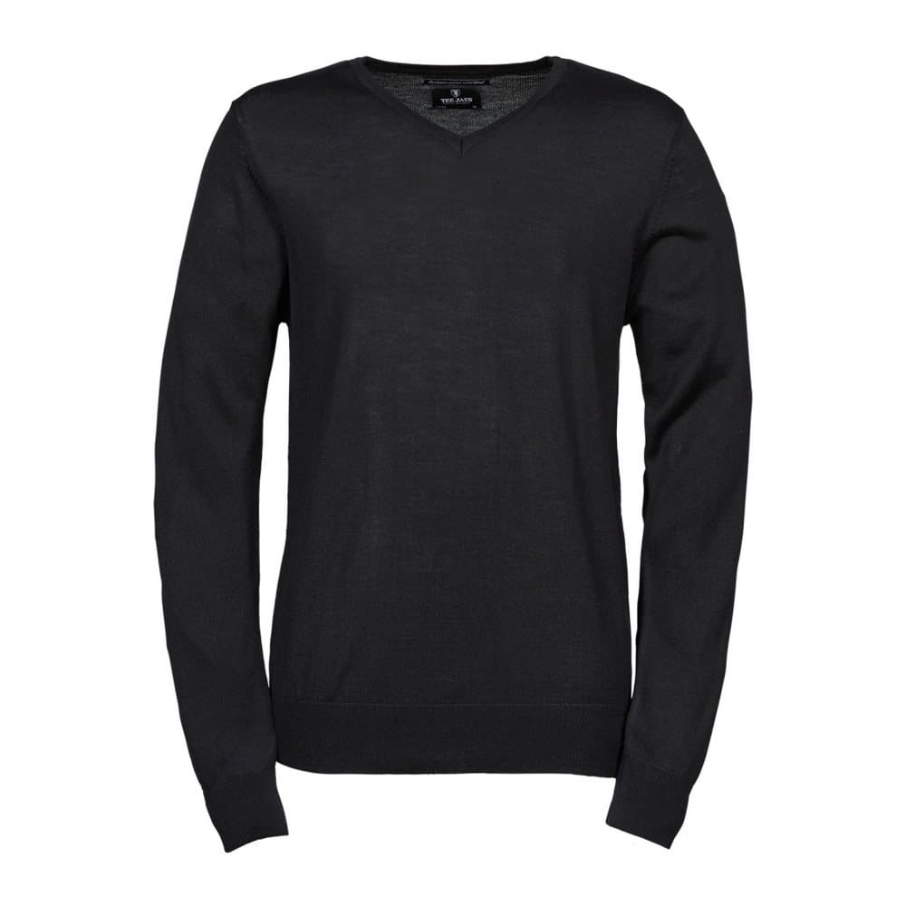 Tee Jays Stickad V-tröja för män