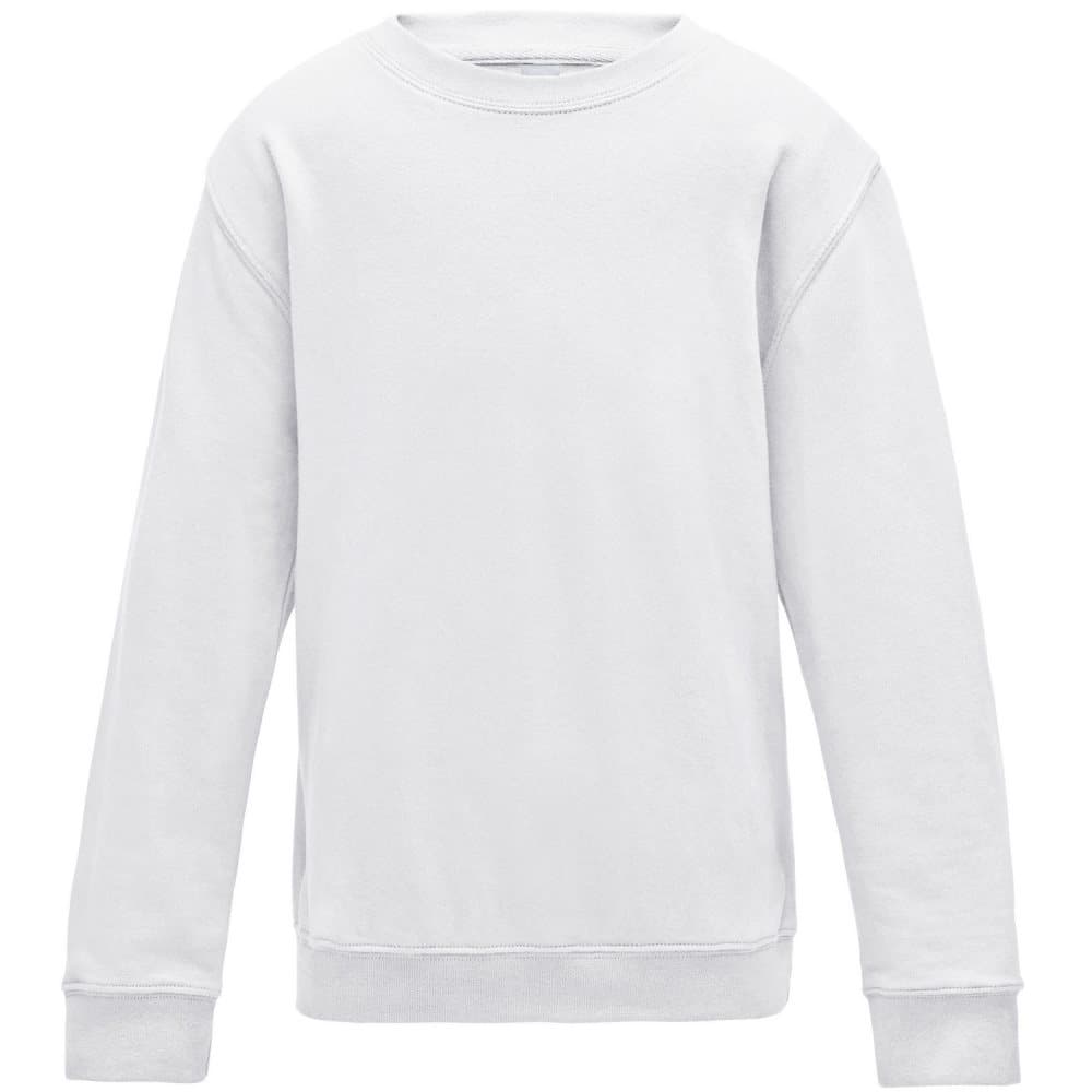 AWDis Just Hoods Childrens/Kids Plain Crew Neck Sweatshirt