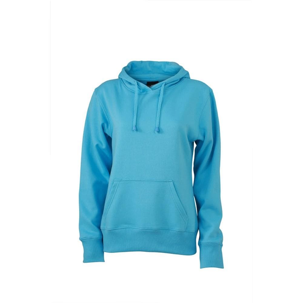 James and Nicholson Womens/Ladies Hooded Sweatshirt