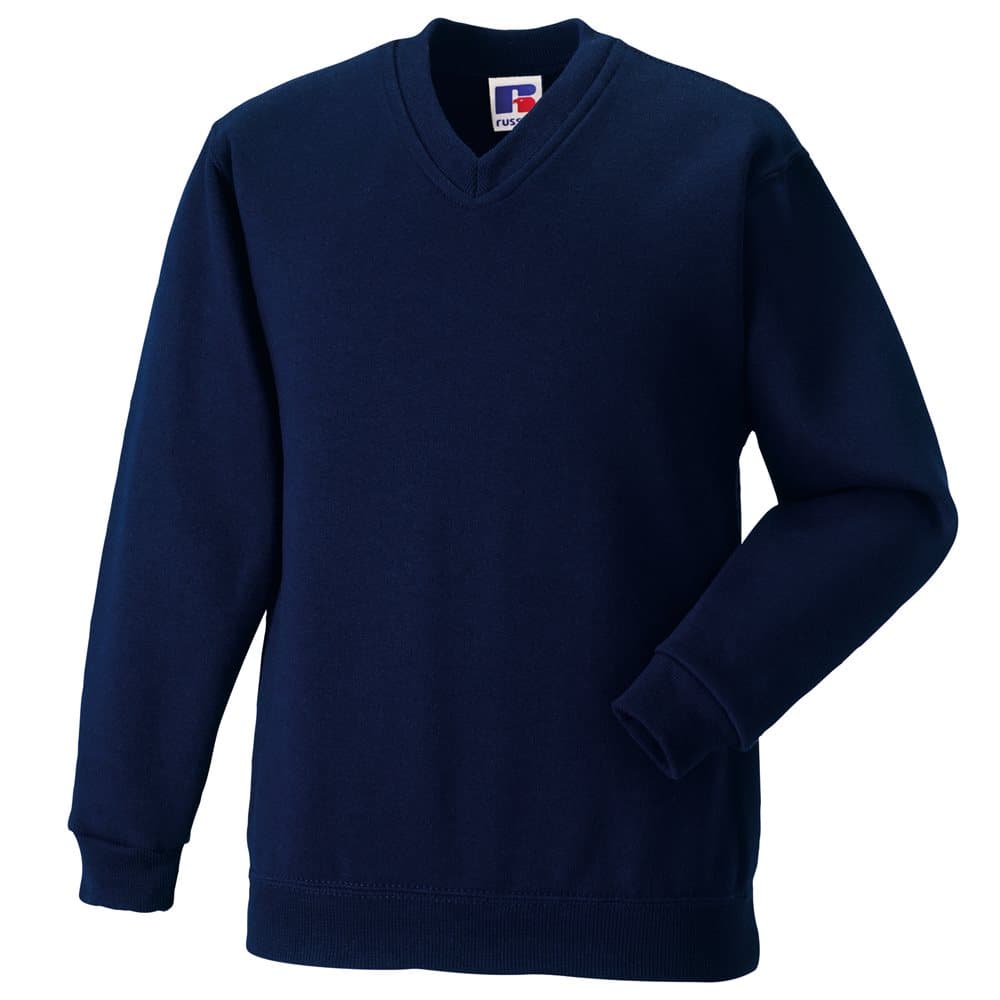 Jerzees Schoolgear Childrens V-Neck Sweatshirt (Pack of 2)