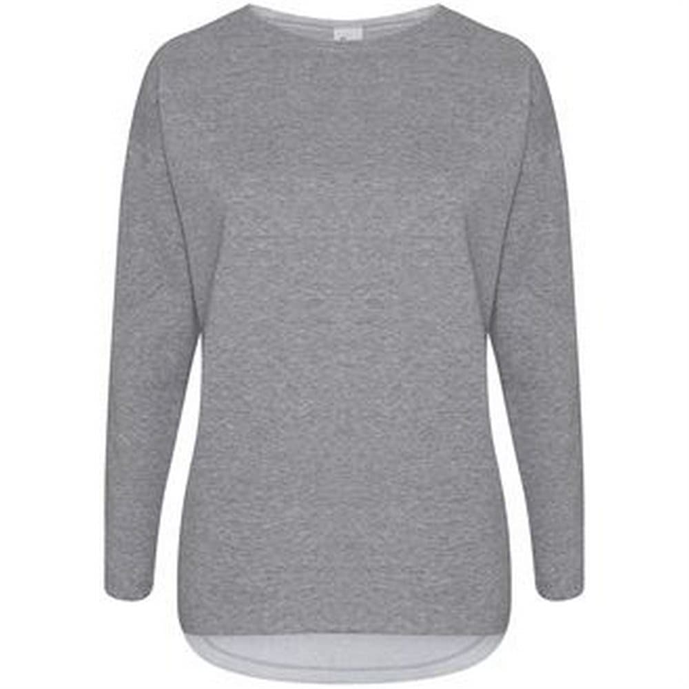 Comfy Co Womens/Ladies Gals Oversized Sweatshirt