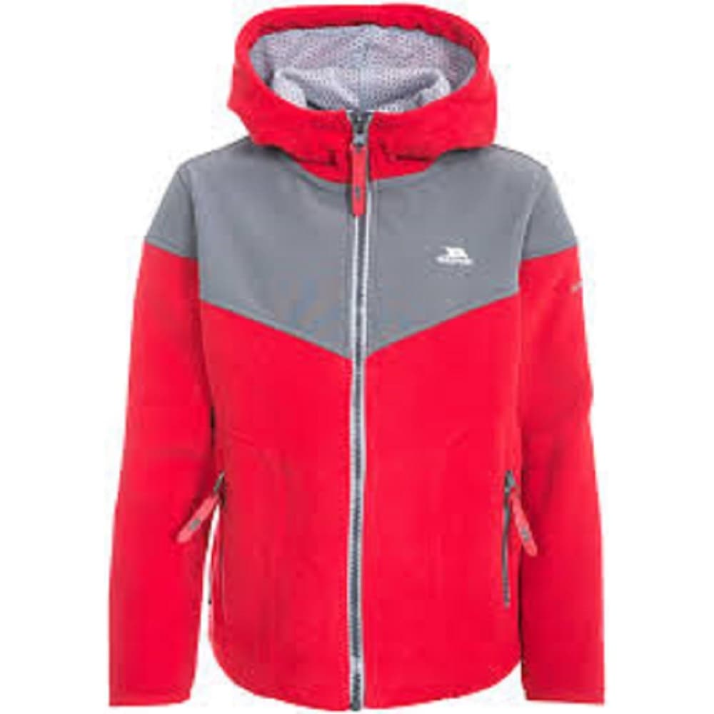 Trespass Childrens Boys Bieber Full Zip Fleece Jacket