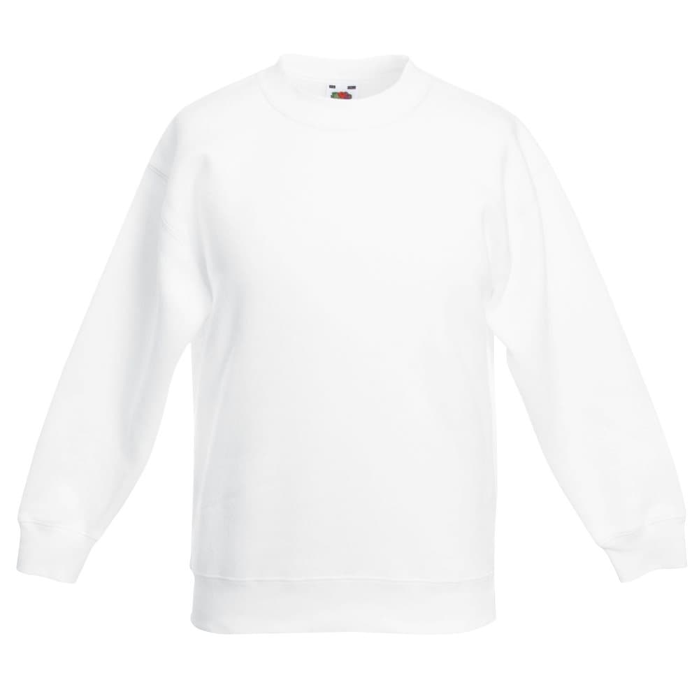 Fruit Of The Loom Childrens Unisex Set In Sleeve Sweatshirt (Pack of 2)