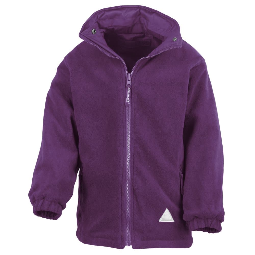 Result Childrens/Kids Reversible Storm Stuff Anti Pilling Fleece Waterproof Jacket