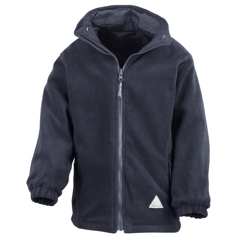 Result Childrens/Kids Reversible Storm Stuff Anti Pilling Fleece Waterproof Jacket