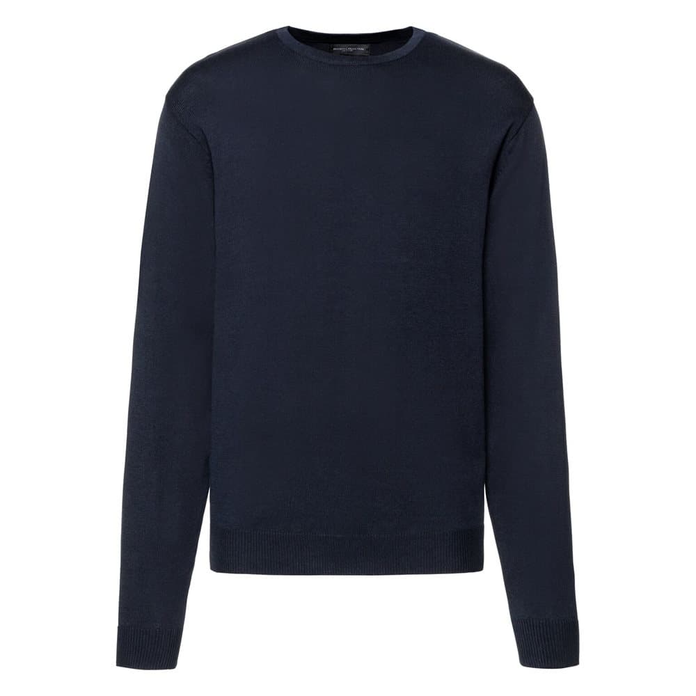 Russell Mens Cotton Acrylic Crew Neck Sweater