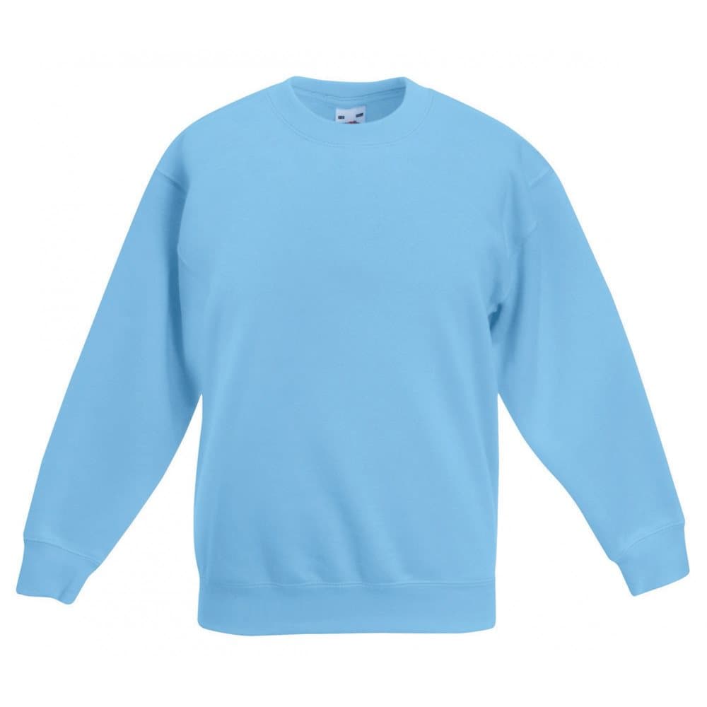 Fruit Of The Loom Kids Unisex Premium 70/30 Sweatshirt (Pack of 2)
