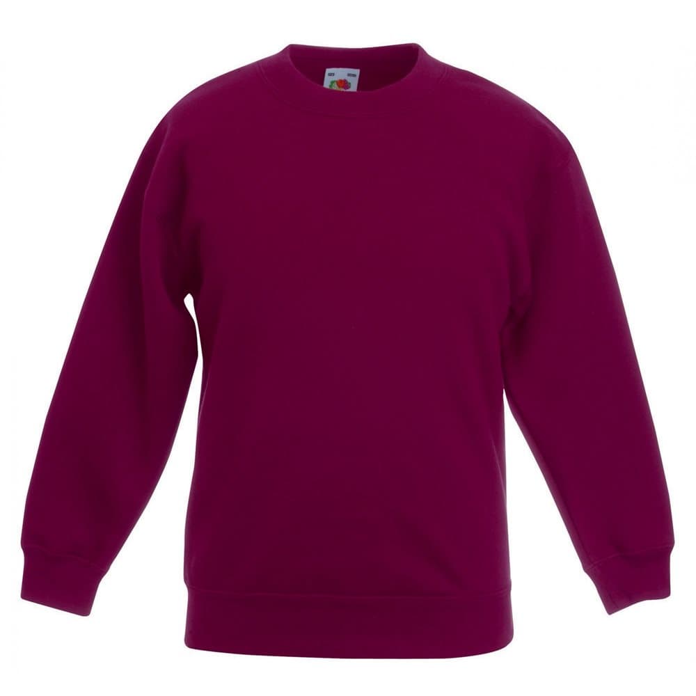 Fruit Of The Loom Kids Unisex Premium 70/30 Sweatshirt (Pack of 2)